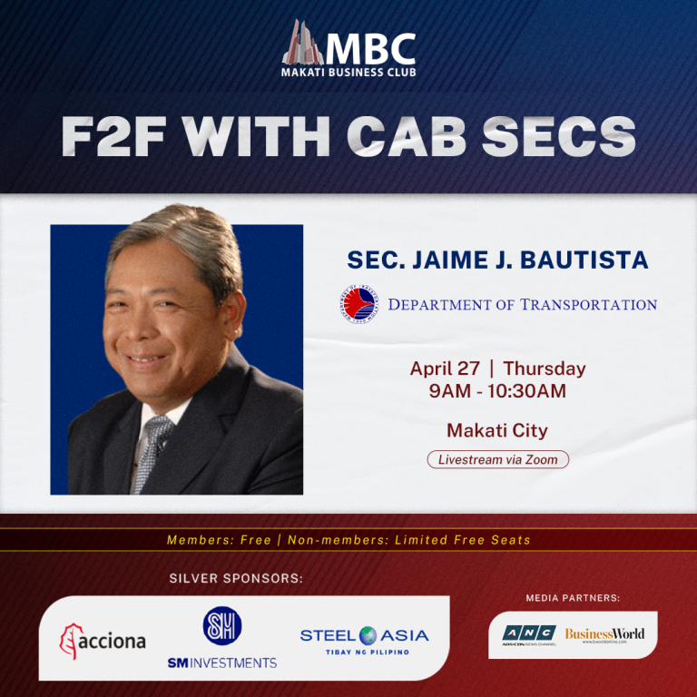 MBC F2F with Cab Sec Bautista