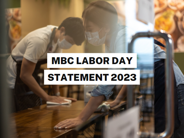 MBC Labor Day Statement 2023