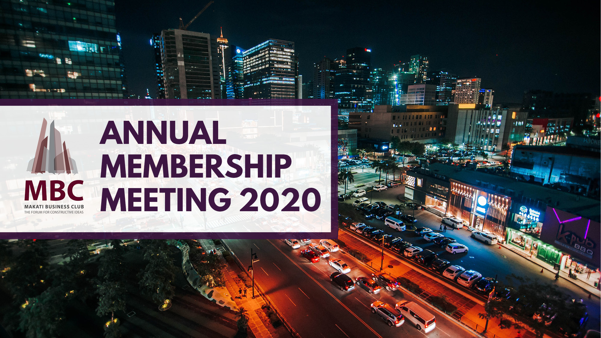 Makati Business Club Annual Meeting 2020