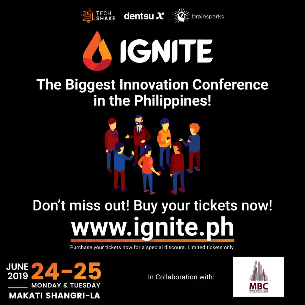 IGNITE 2019-Innovating Asia: Shaping the World