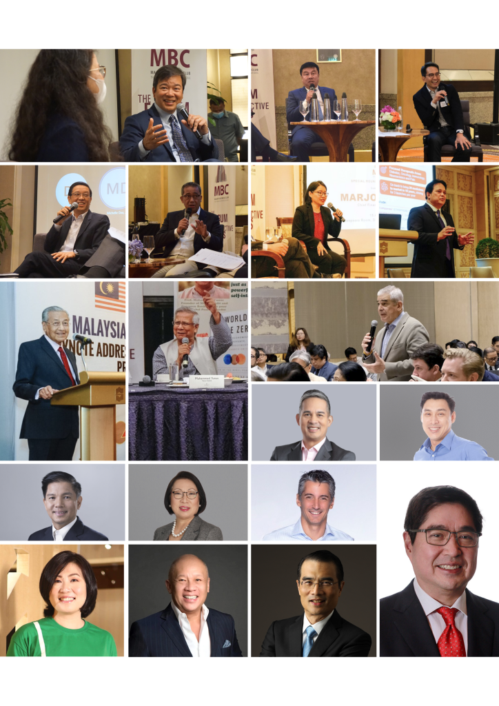 Global Leaders Through the Years for Makati Business Club (MBC)