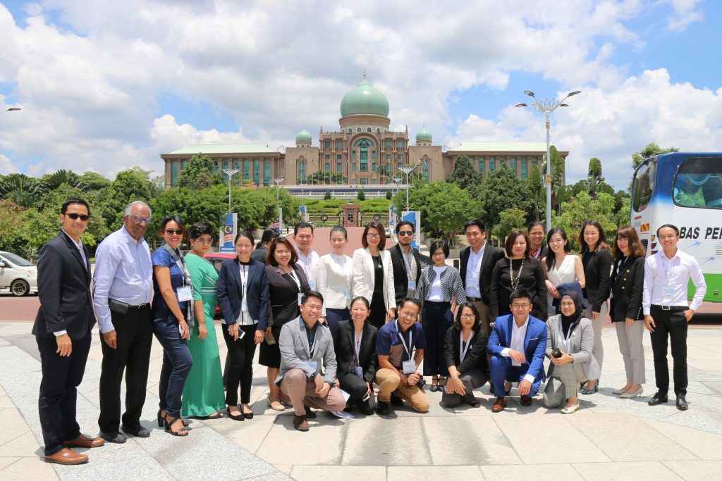 The ASEAN CSR Fellows 2018 at Putrajaya, Malaysia. Photo: ASEAN CSR Network