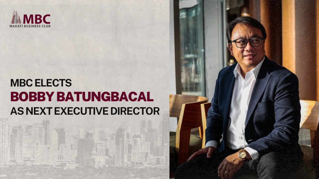 MBC ELECTS BATUNGBACAL AS NEXT EXECUTIVE DIRECTOR; THANKS ALCUAZ