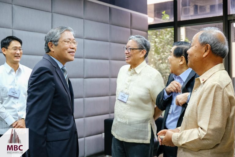 Ambassador Han Dong Man with Makati Business Club