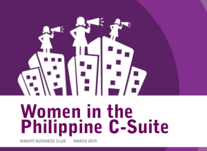 Women in the Philippine C-Suite MBC - PBCWE - IW